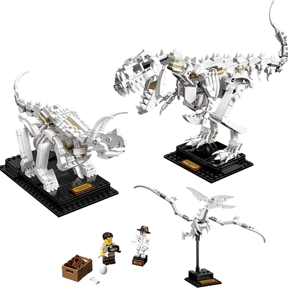 LEGO IDEAS *RETIRED&COLLECTIBLE* Dinosaur Fossils Building Kit (910 Pieces) NIB - Picture 9 of 11